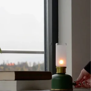 Bordslampa - Frida - Mörkgrön