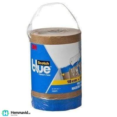 3M Scotchblue™ förtejpat maskeringspapper refill 180mm x 25m